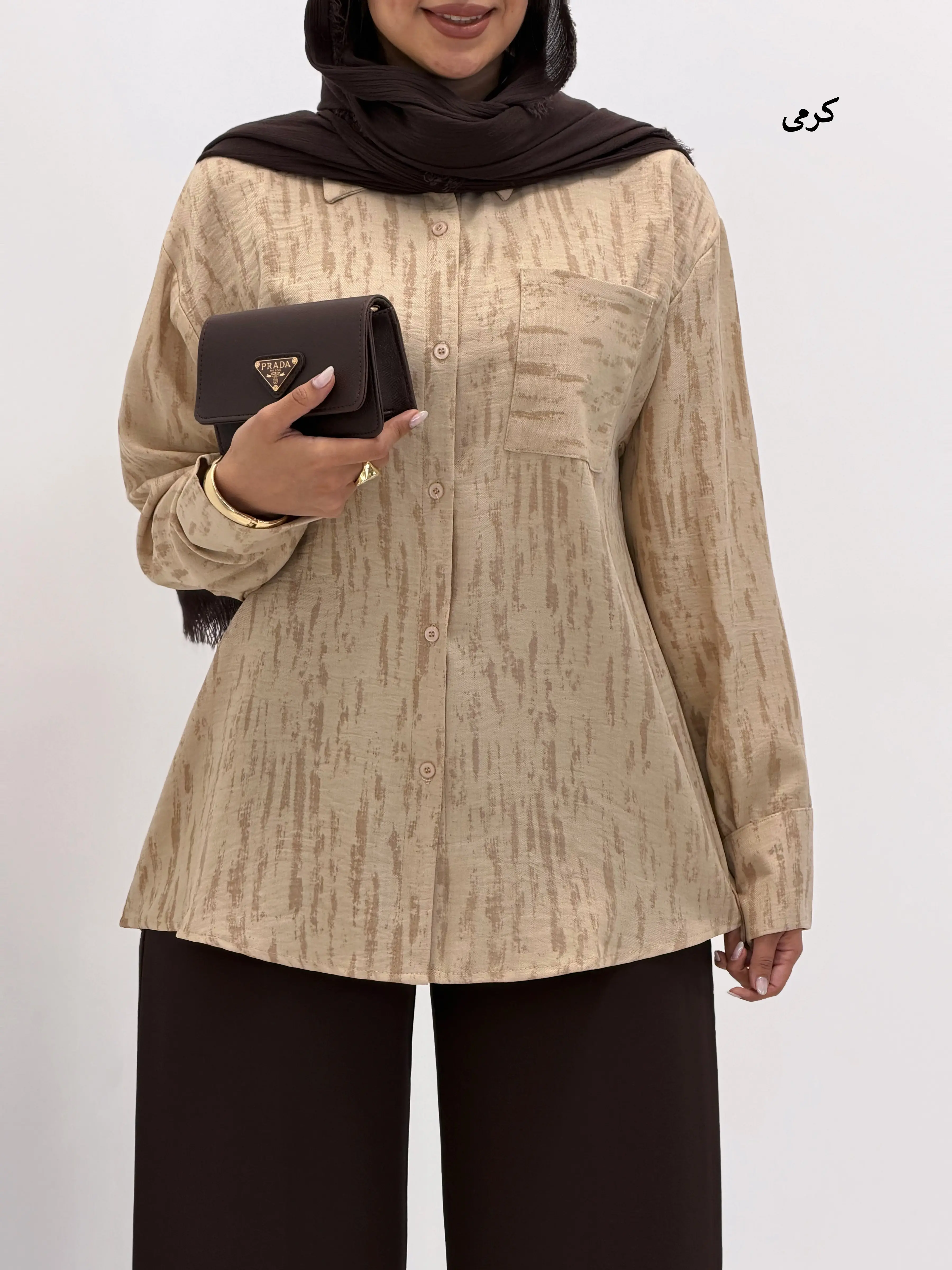 4652-شومیز آبرنگی آیشن